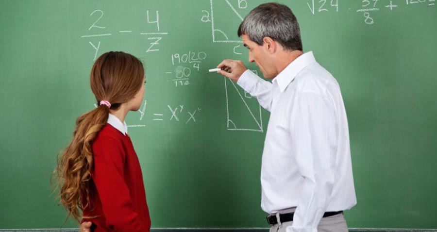 حضور در کلاس ریاضی