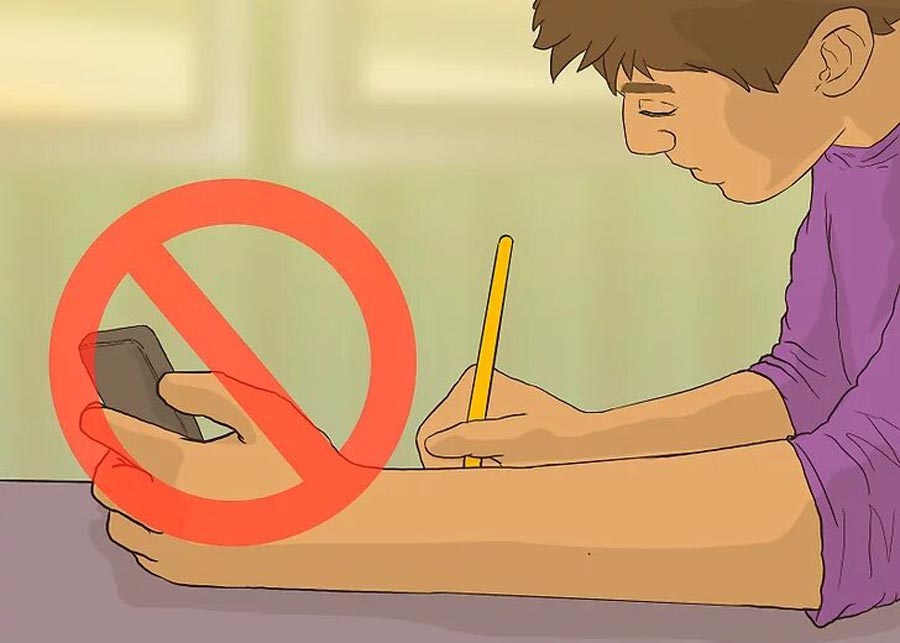 تفلن همراه در کلاس