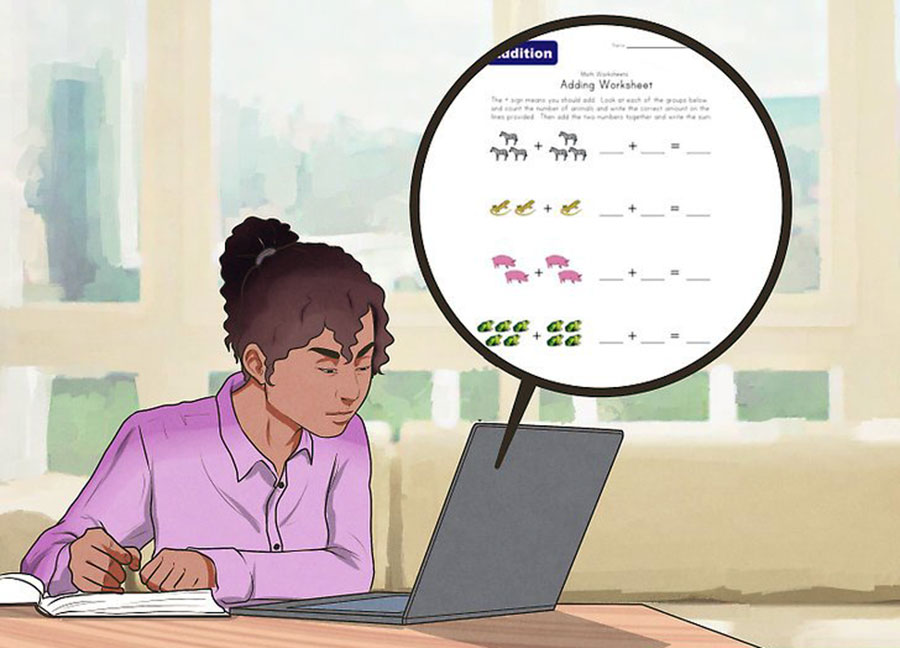 جدول جمع و تفریق