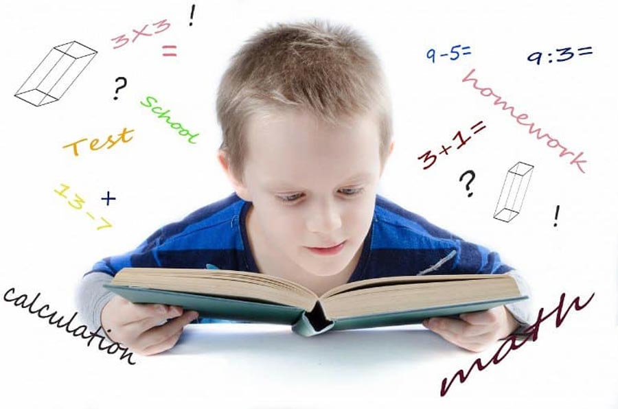 مطالعه کتاب ریاضی