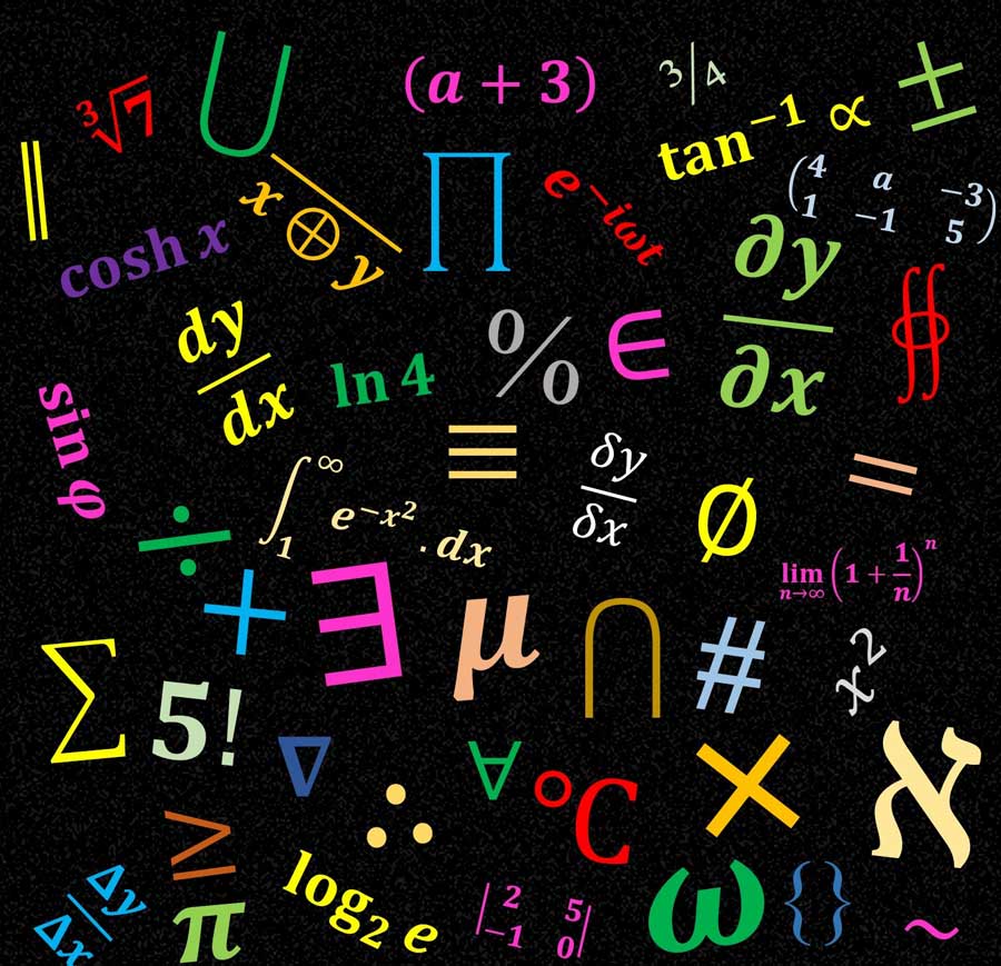 علائم پایه ریاضیات
