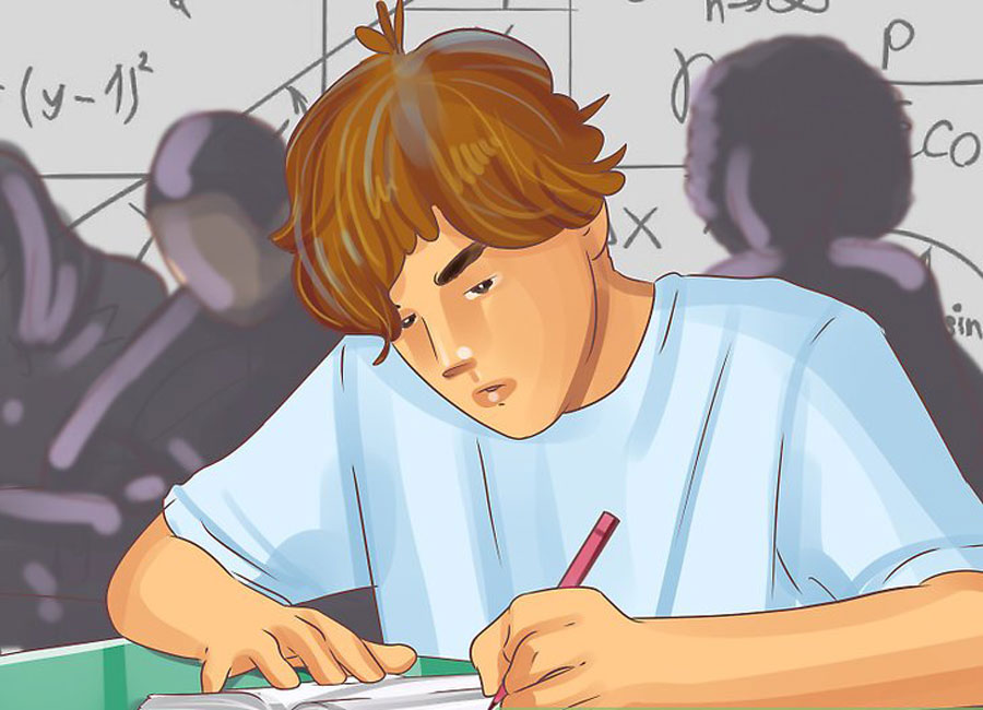 دانش آموز نمونه کلاس ریاضی
