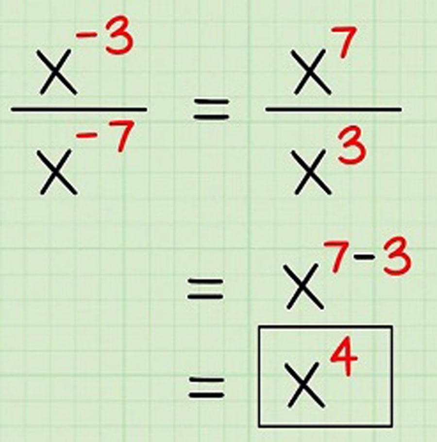آموزش حل کردن اعداد توان دار ریاضی