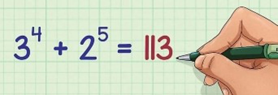 تقسیم اعداد توان دار