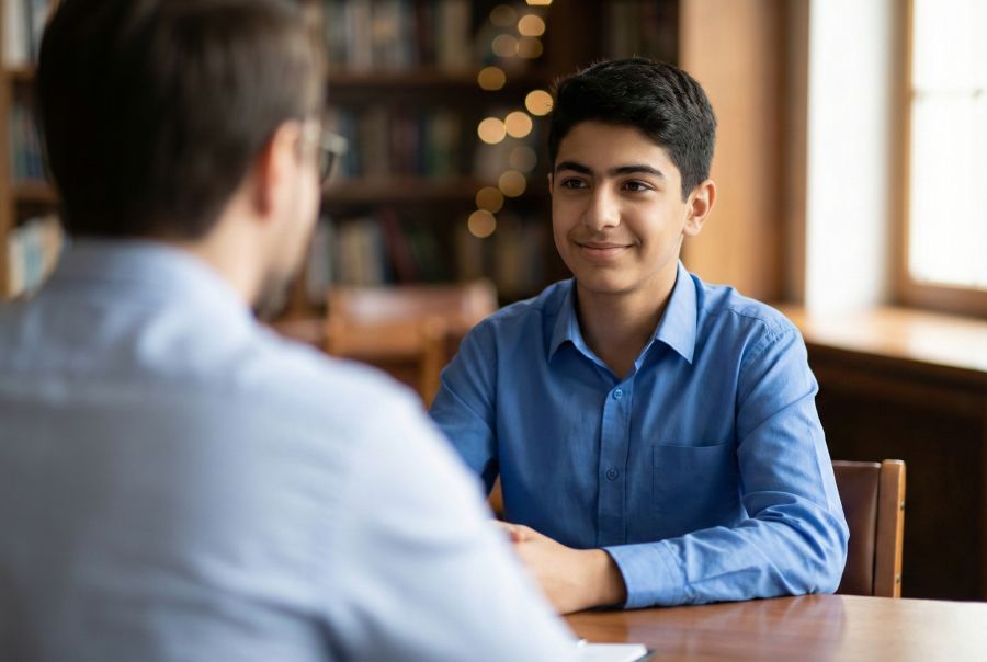 آمادگی و اعتماد به نفس در مصاحبه ورودی مدارس